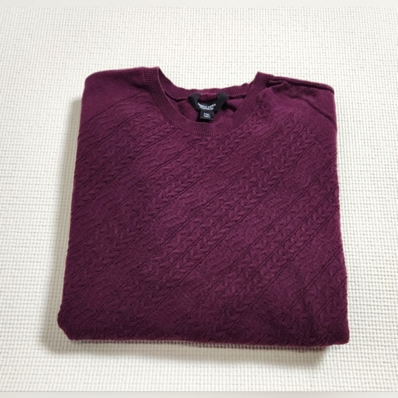 Vera Wang Simply Vera Purple Dolman sleeve sweater sz-M/L - Picture 7 of 7